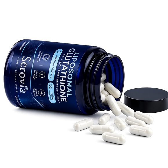 Serovia Liposomal Glutathione bottle