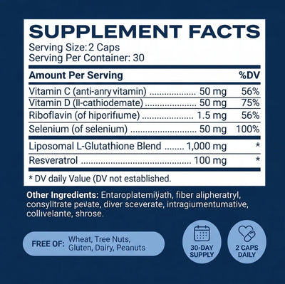 Liposomal Glutathione 1,155  MG