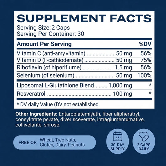 Liposomal Glutathione 1,155  MG